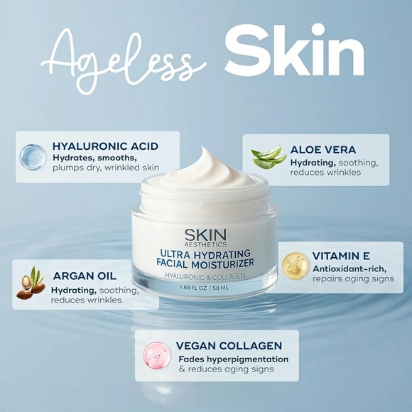 Skin Aesthetics Ultra Hydrating Facial Moisturizer - White - Picture 4 of 6